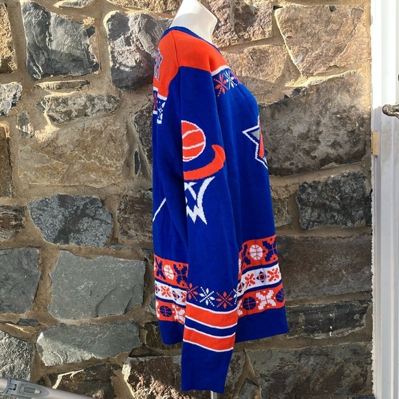 NWT NBA New York KNICKS Holiday Sweater Size 2XL - Picture 3 of 9